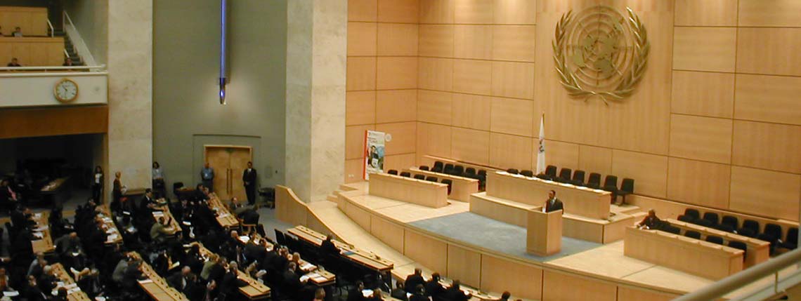 Participants à la troisième réunion du comité préparatoire pour le SMSI à Genève