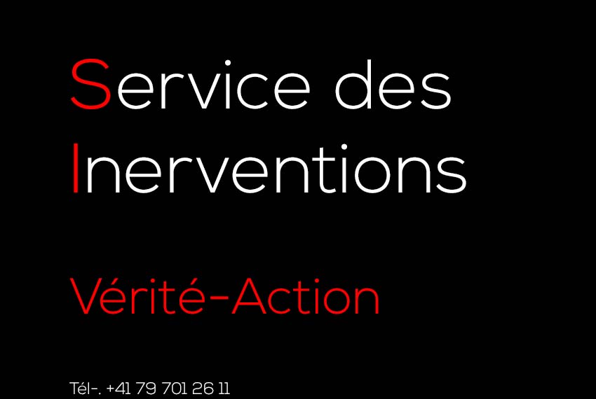 service des interventions Vérité-action
